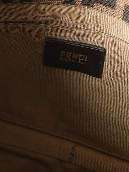 Fendi Tobacco Zucca Canvas Chef Shopper Bag