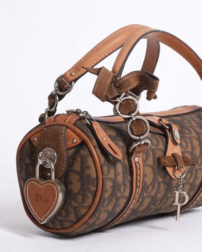 Christian Dior Mini Trotter Romantic Brown Bag