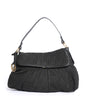 Fendi Black Zucca Canvas Chef Shoulder Bag