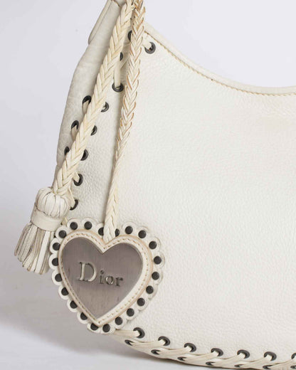 Christian Dior Leather Ethnic Hobo Bag