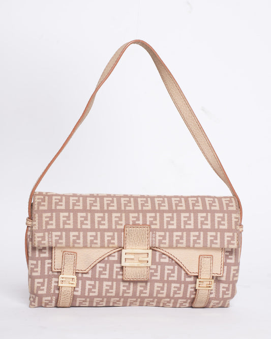 Fendi Canvas Shoulder Bag