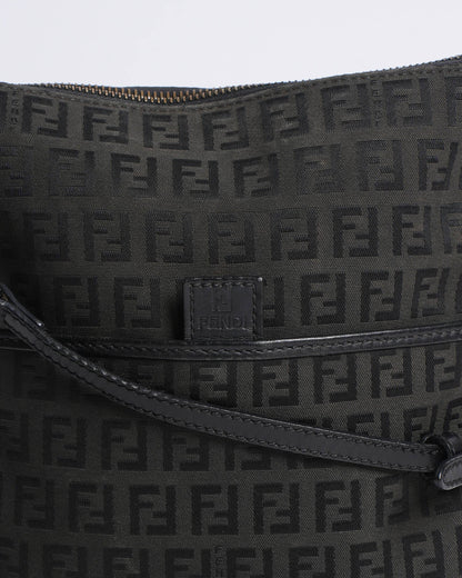 Fendi Zucchino FF Crossbody Bag