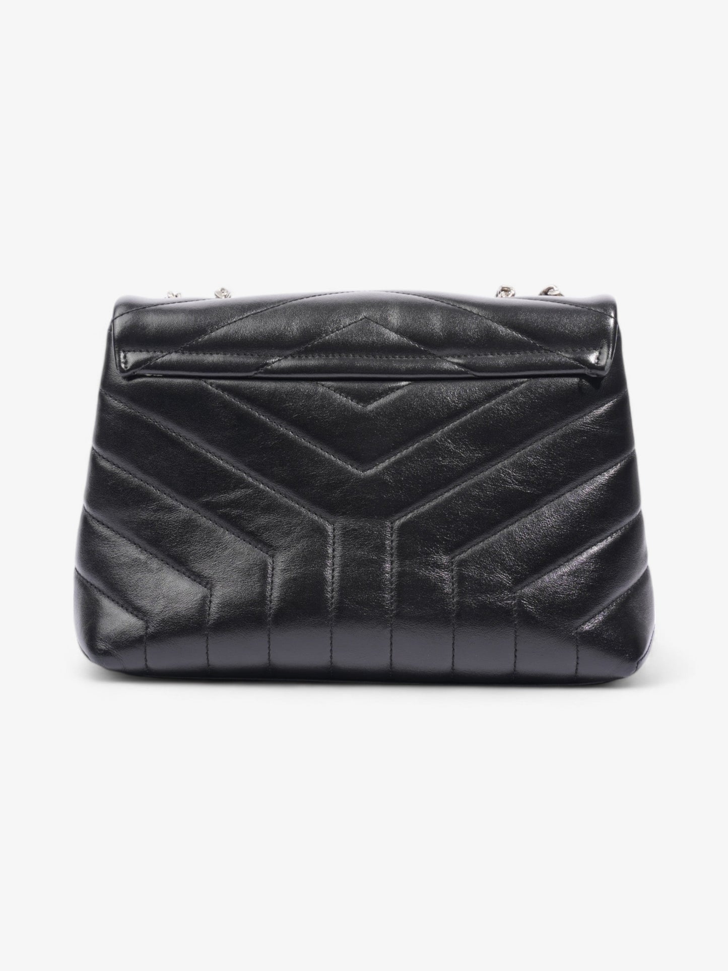 Saint Laurent Lou Leather Black Handbag Style 3