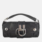 Dior Flight Mini Clutch Bag Black Leather