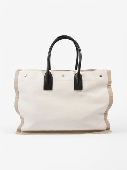 Saint Laurent Canvas Black Tote Bag Style 5