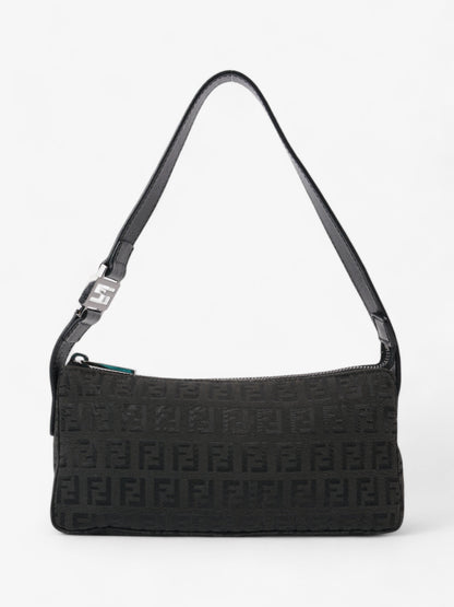 Fendi Canvas Black Shoulder Bag Canvas