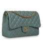 Chanel Classic Flap Caviar Gold Shoulder Bag Style 14