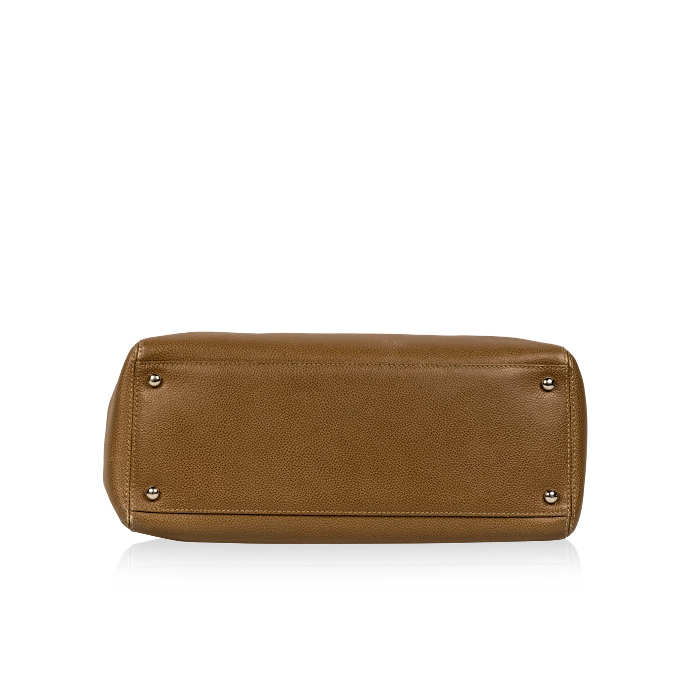 Chanel Timeless Leather Brown Tote Bag Leather
