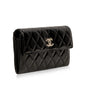 Chanel Timeless Patent Leather Black Handbag