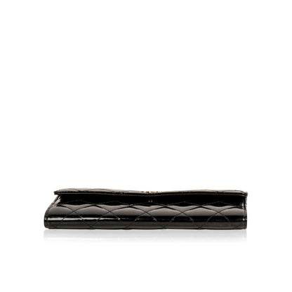 Chanel Timeless Patent Leather Black Handbag