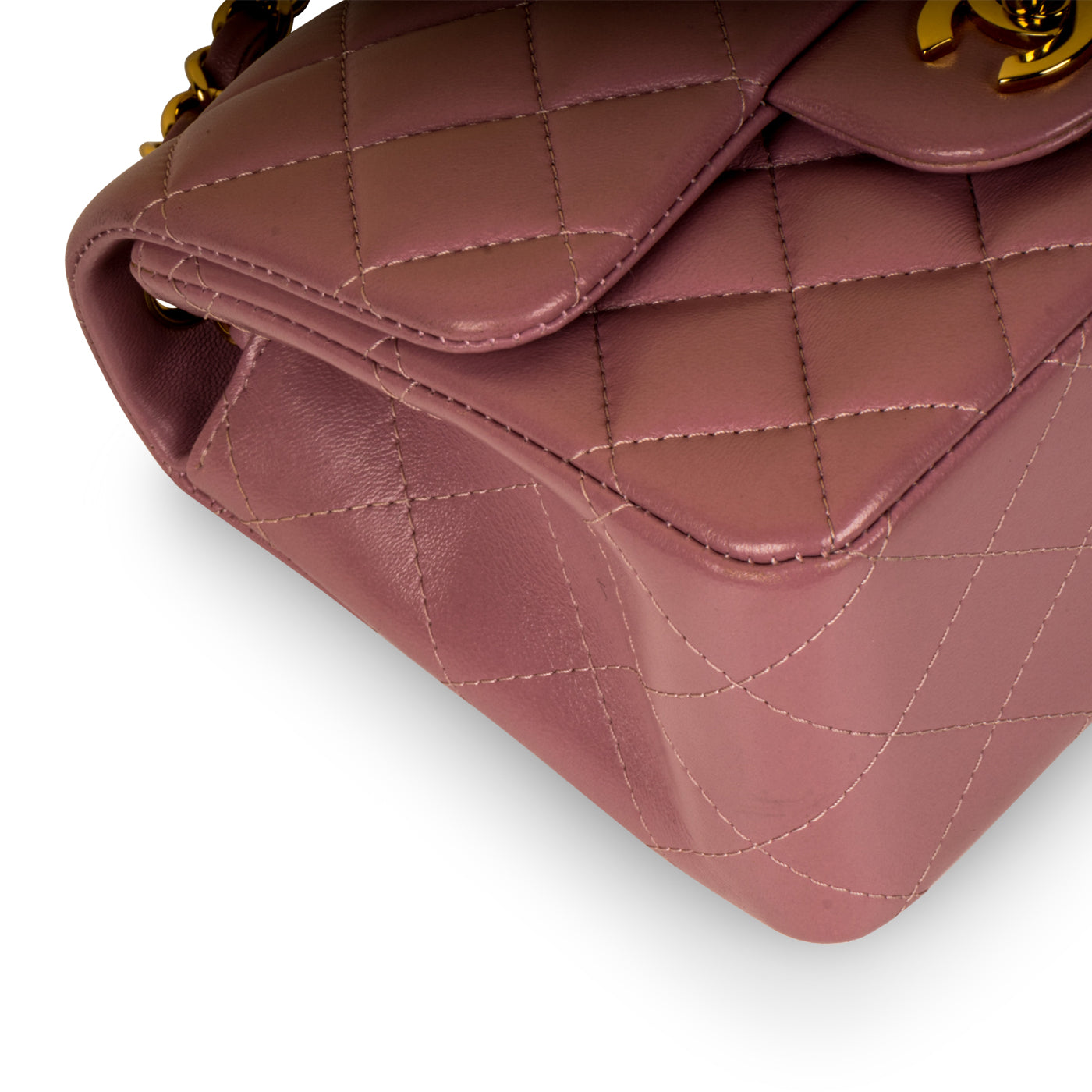Chanel Classic Flap Lambskin Black Shoulder Bag Style 249