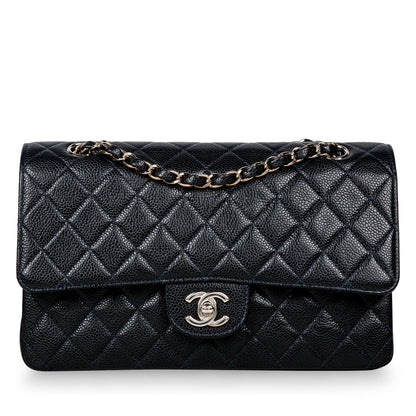 Chanel Classic Flap Caviar Black Shoulder Bag Style 89