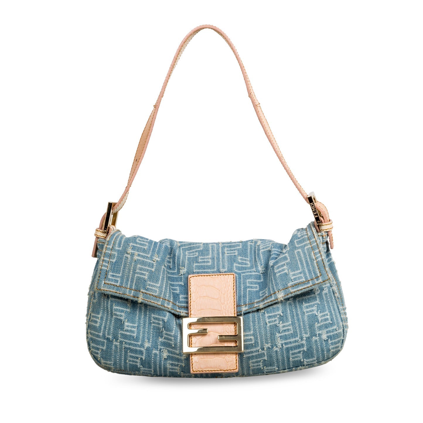 Fendi Baguette Red Shoulder Bag Style 25
