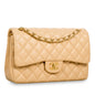 Chanel Classic Flap Lambskin Gold Shoulder Bag Style 17