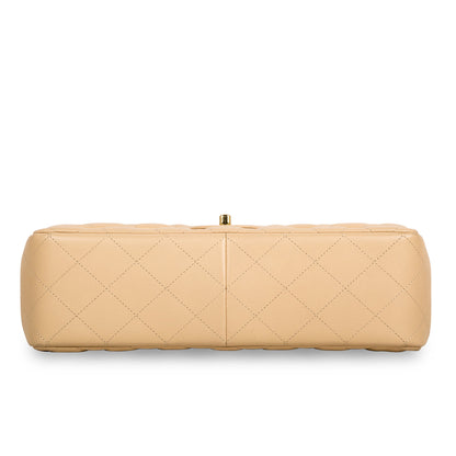 Chanel Classic Flap Lambskin Gold Shoulder Bag Style 16