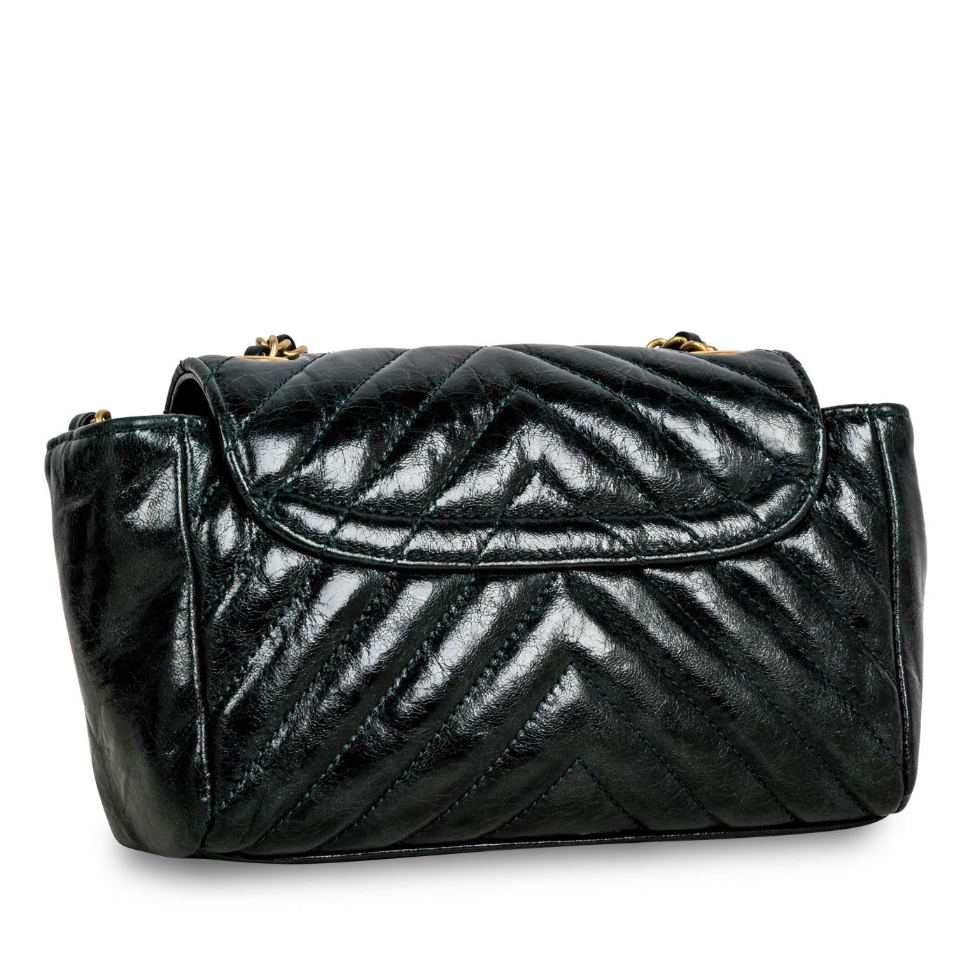 Chanel Classic Flap Calfskin Gold Crossbody Calfskin