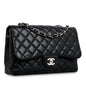 Chanel Classic Flap Caviar Black Shoulder Bag Style 49