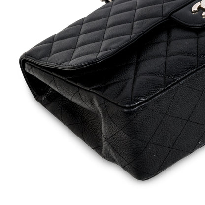 Chanel Classic Flap Caviar Black Shoulder Bag Style 49