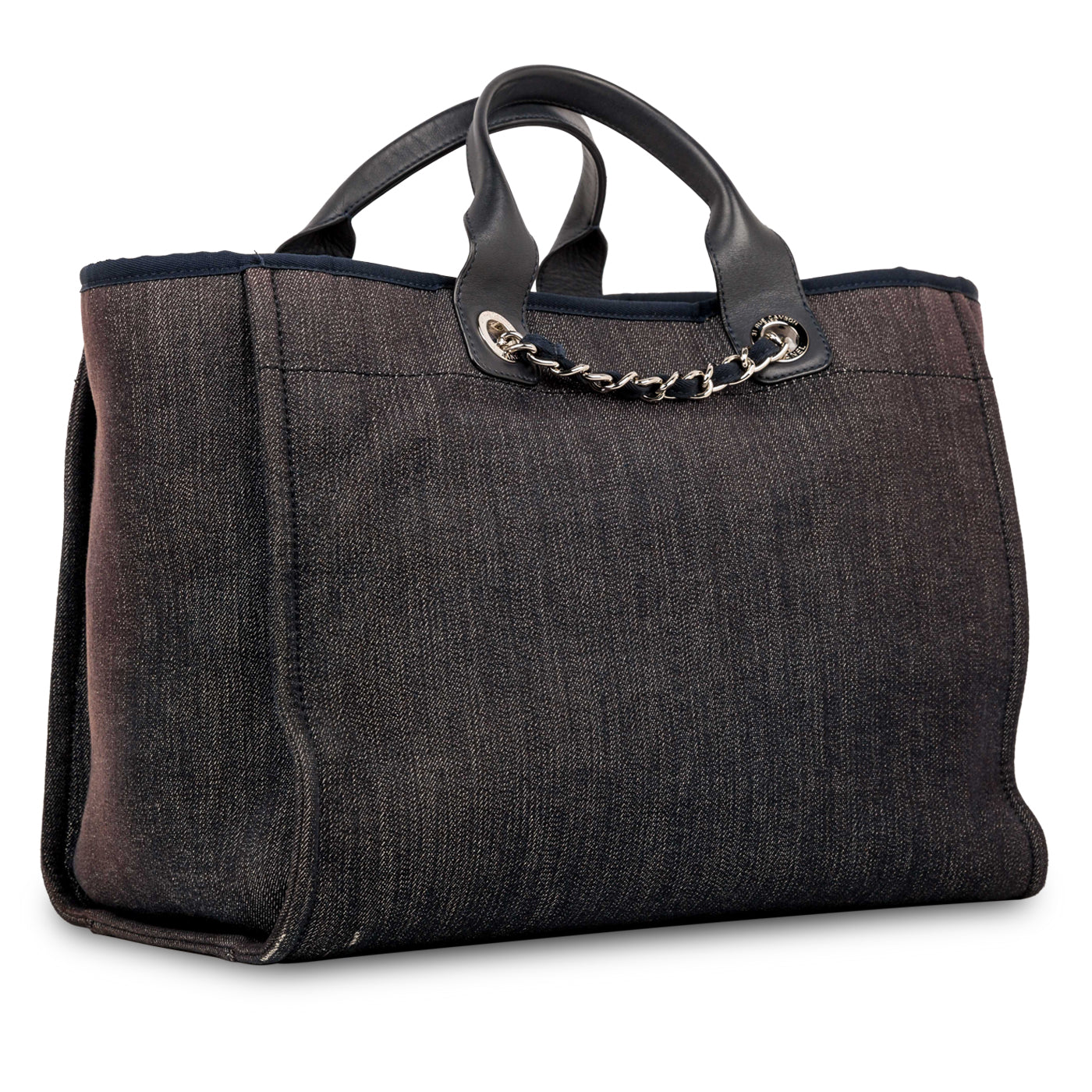 Chanel Cambon Tweed Gold Tote Bag Style 2