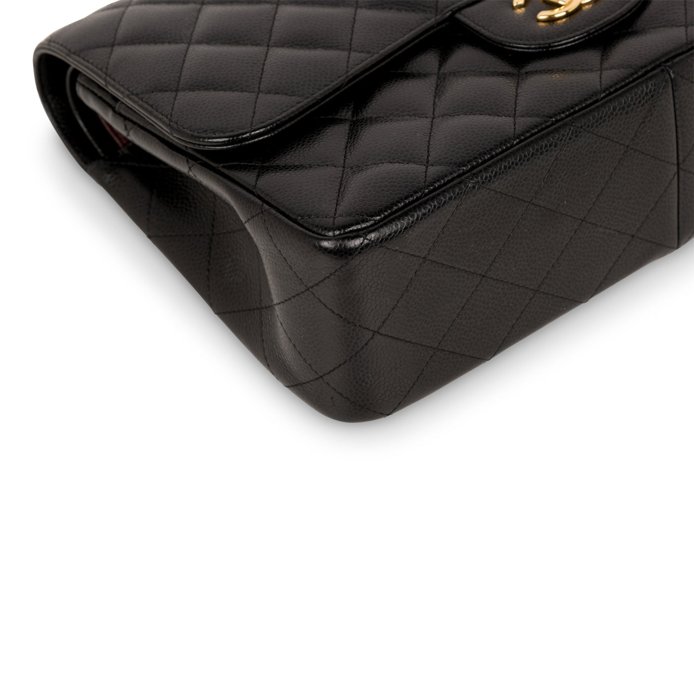 Chanel Classic Flap Lambskin Black Shoulder Bag Style 53