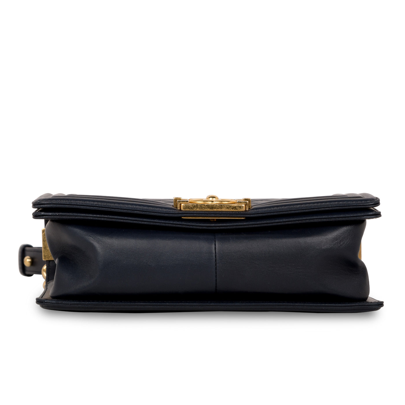 Chanel Boy Bag Lambskin Gold Shoulder Bag Style 11