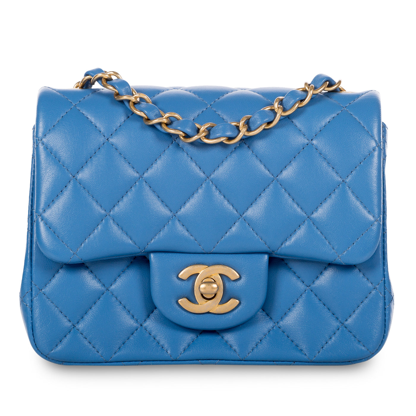 Chanel Classic Flap Lambskin Black Shoulder Bag Style 234