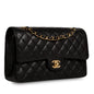 Chanel Classic Flap Caviar Black Shoulder Bag Style 84