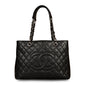 Chanel Timeless Caviar Black Tote Bag Style 30