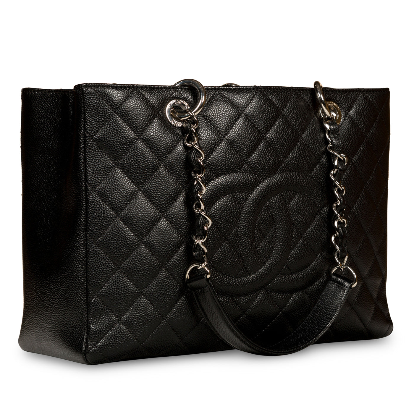 Chanel Timeless Caviar Black Tote Bag Style 30