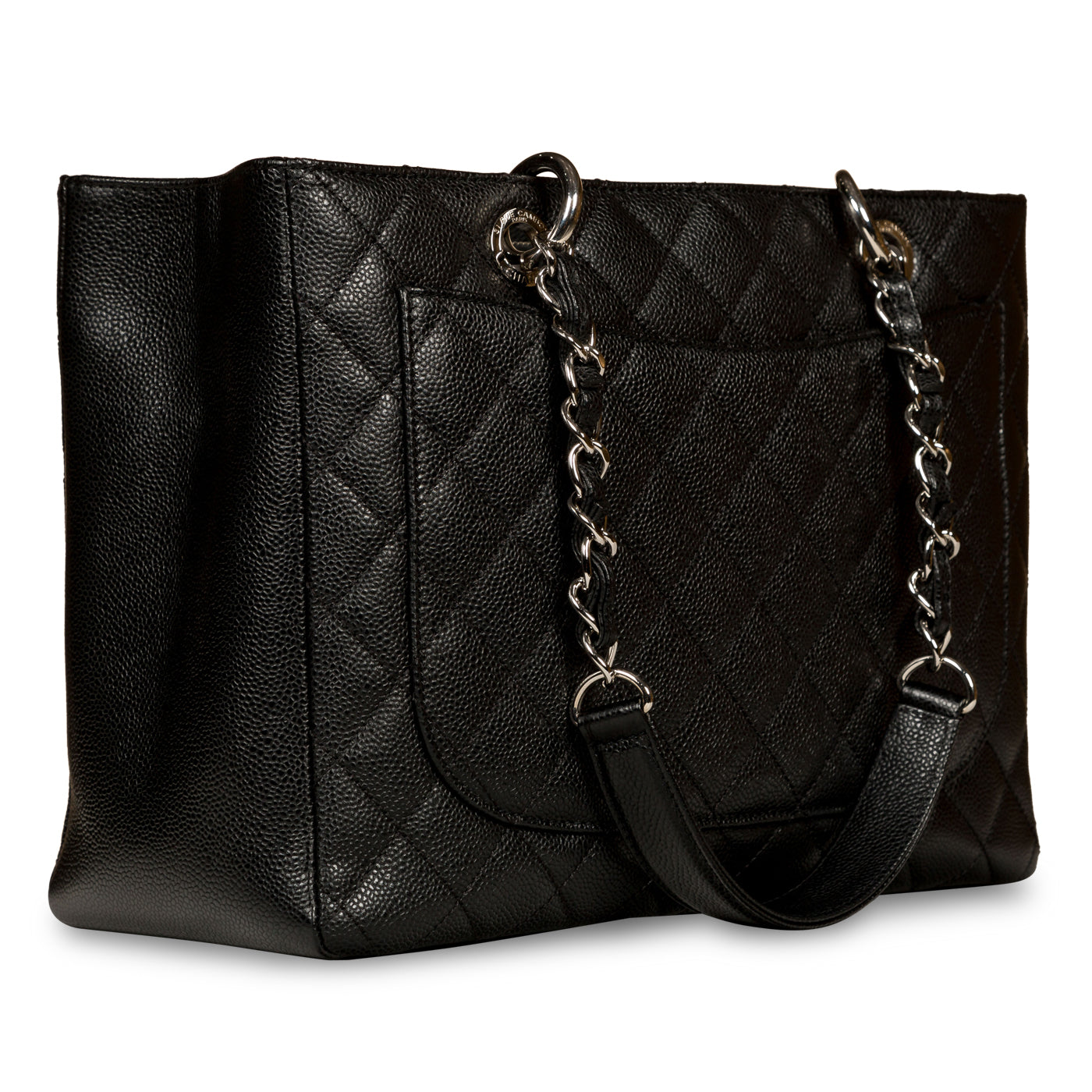 Chanel Timeless Caviar Black Tote Bag Style 30