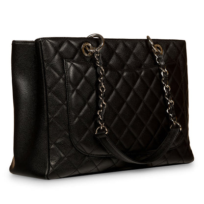 Chanel Timeless Caviar Black Tote Bag Style 31