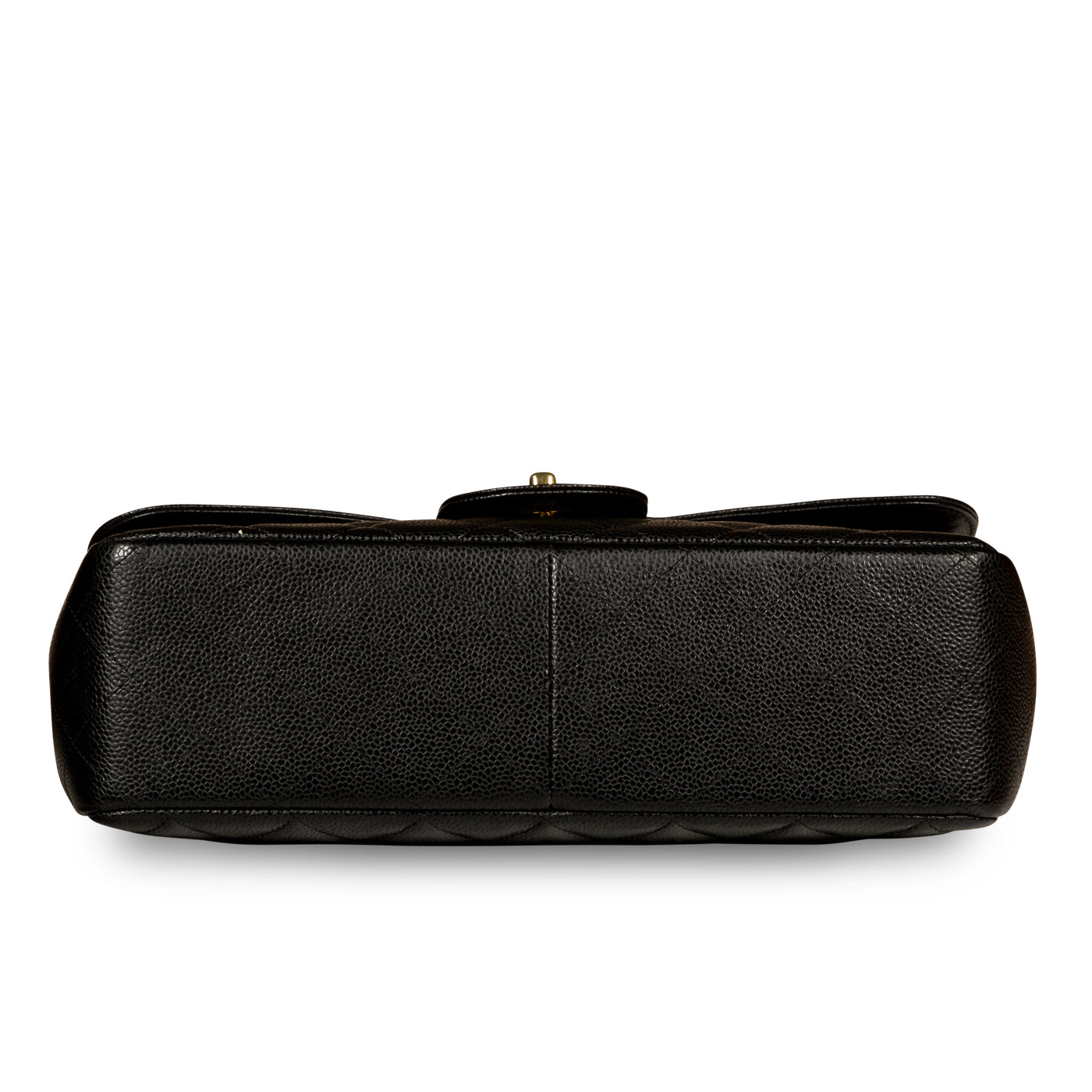Chanel Classic Flap Caviar Black Shoulder Bag Style 43