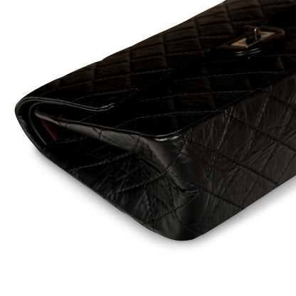 Chanel Classic Flap Calfskin Black Shoulder Bag Style 14
