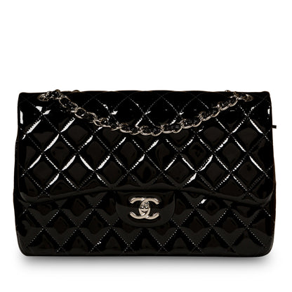 Chanel Classic Flap Bag - Jumbo - Patent