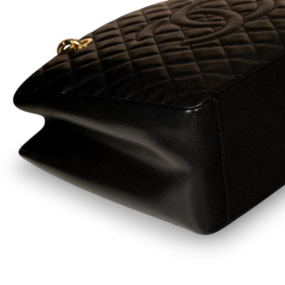 Chanel Timeless Caviar Black Tote Bag Style 4