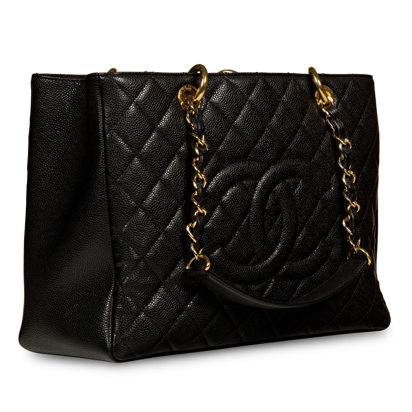 Chanel Timeless Caviar Black Tote Bag Style 5