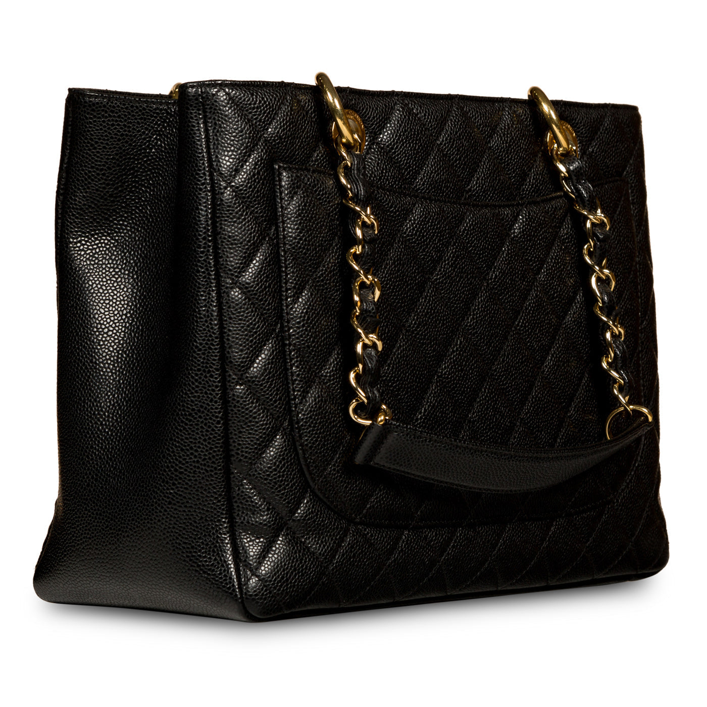Chanel Timeless Caviar Black Tote Bag Style 5