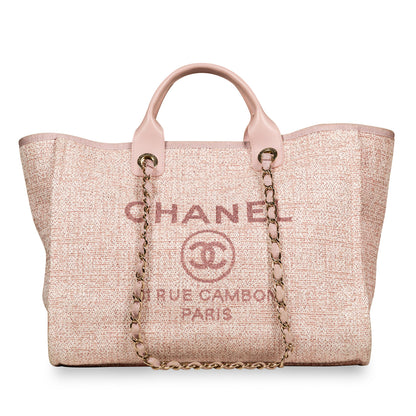 Chanel Deauville Tote - Mixed Fabrics