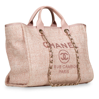Chanel Deauville Tote - Mixed Fabrics