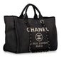 Chanel Cambon Tweed Silver Tote Bag Style 5