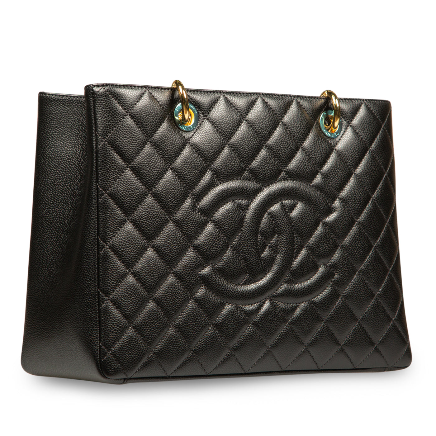 Chanel Timeless Caviar Black Tote Bag Style 26