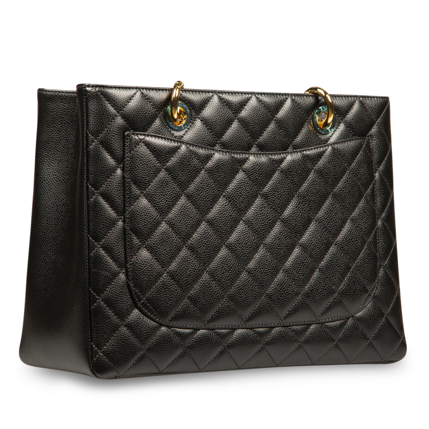 Chanel Timeless Caviar Black Tote Bag Style 26