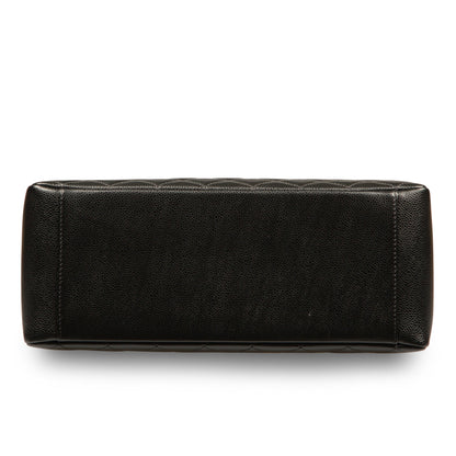 Chanel Timeless Caviar Black Tote Bag Style 26