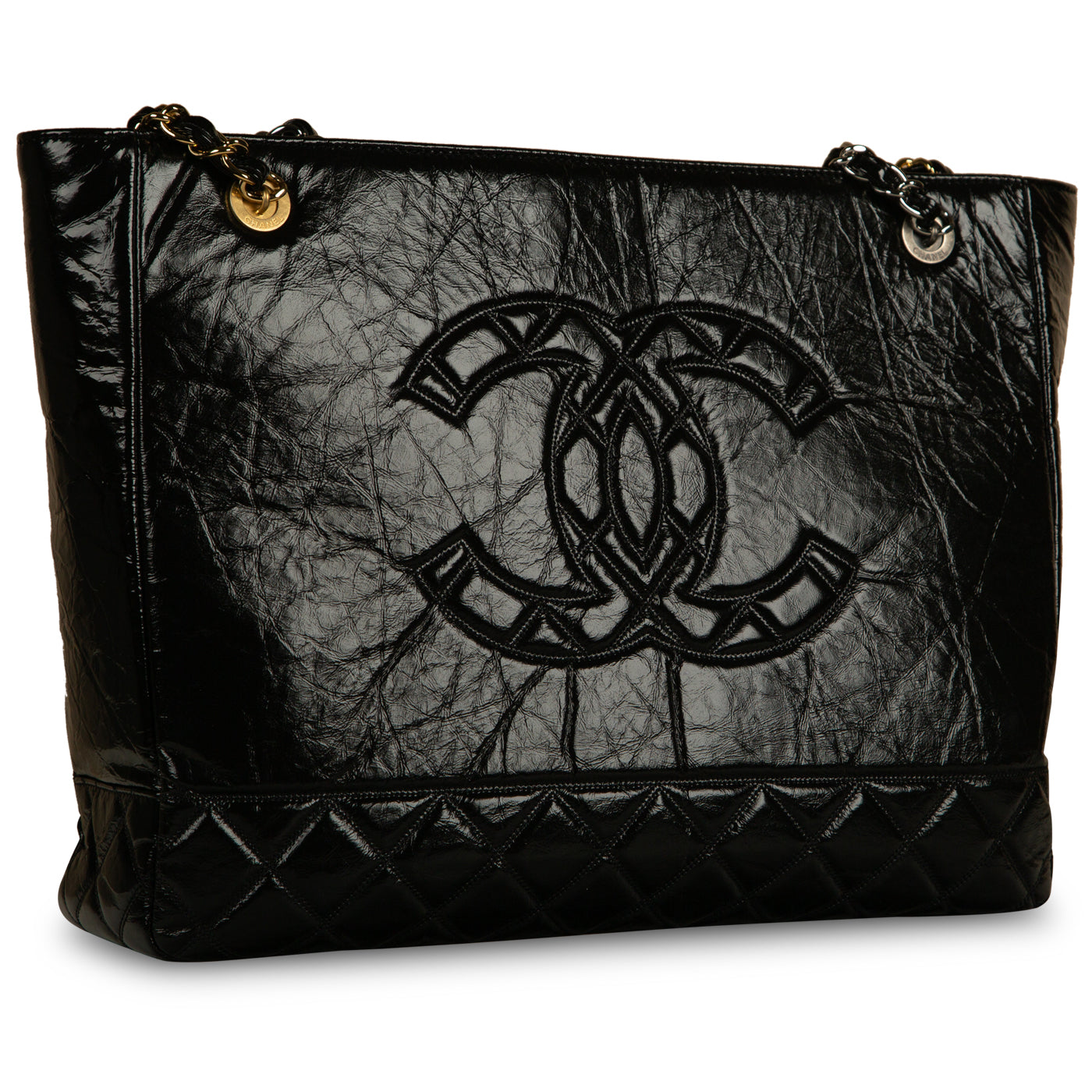 Chanel Timeless Calfskin Black Tote Bag