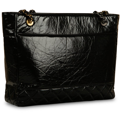 Chanel Timeless Calfskin Black Tote Bag