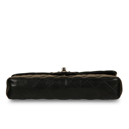 Chanel Classic Flap Lambskin Black Shoulder Bag Style 289