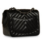 Chanel Classic Flap Lambskin Black Shoulder Bag Style 230