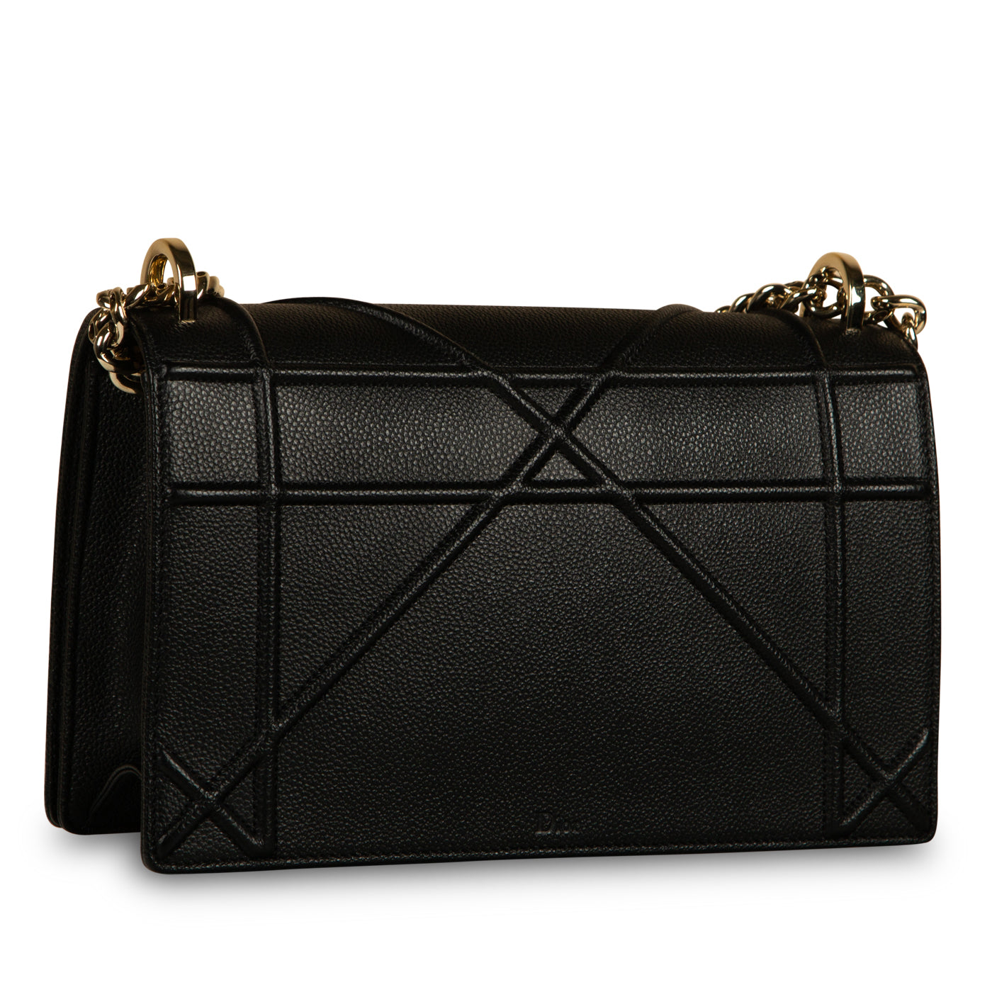 Dior Chain Leather Tote Bag