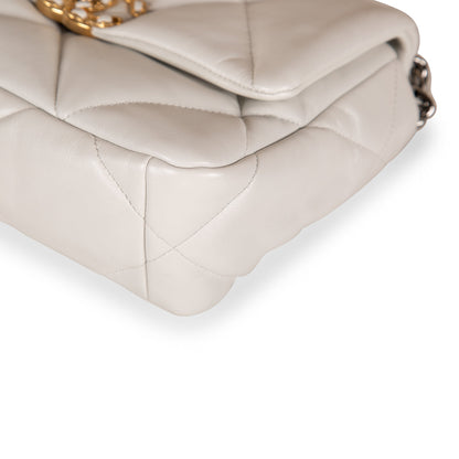 Chanel Chanel 19 Lambskin Gold Shoulder Bag Style 24
