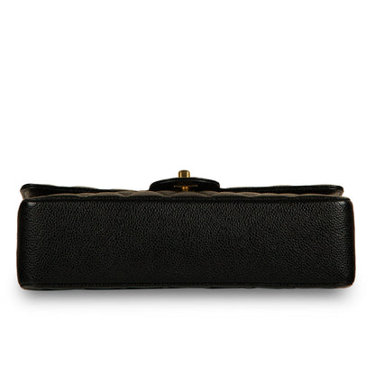 Chanel Classic Flap Caviar Black Shoulder Bag Style 81
